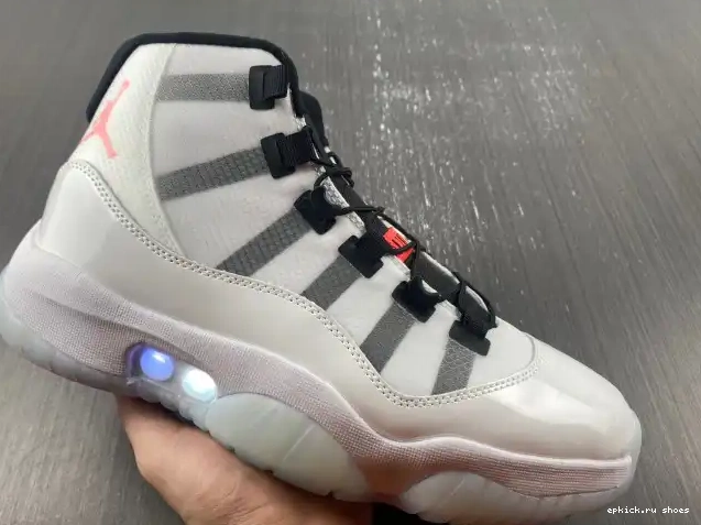 Cheap Jordan White Air 11 Adapt (CN DD3522-100 Plug) 0509